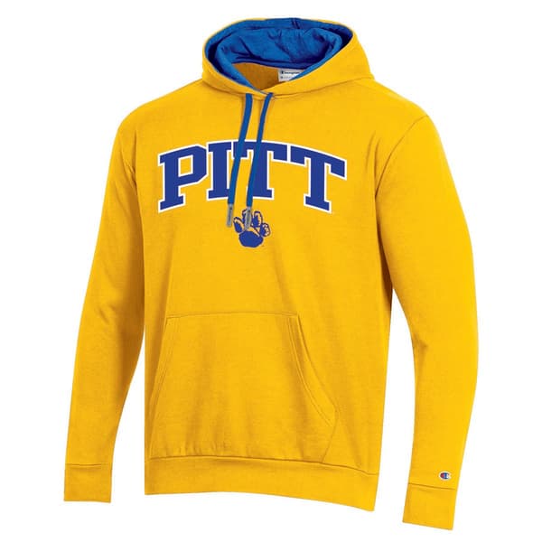 Mens Champion University of Pittsburgh Pullover Hoodie