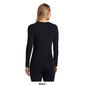 Womens Cuddl Duds&#174; Fleecewear with Stretch Long Sleeve Crew Top - image 2