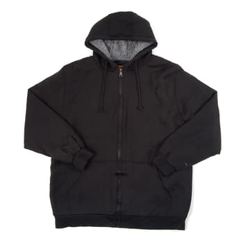 Mens Big & Tall Mountain Ridge® Sherpa Fleece Hoodie - Black - Boscov's