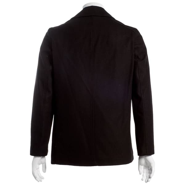 Mens Nautica Wool Peacoat