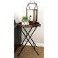 9th & Pike&#174; Dark Brown Pine Traditional Accent Table - image 2