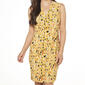 Womens Kasper Sleeveless Signature Wrap Blocks Dress - image 3