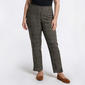 Plus Size Preswick & Moore(R) Plaid Ankle Pants - Duffel/Black - image 1
