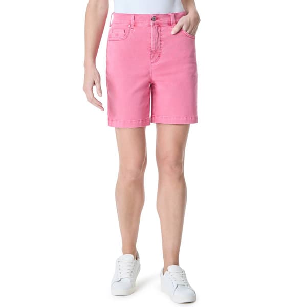 Womens Gloria Vanderbilt Amanda Sunkissed Bermuda Shorts - image 