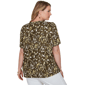 Plus Size Emaline Key Items Short Sleeve Round Neck Abstract Tee - image 2
