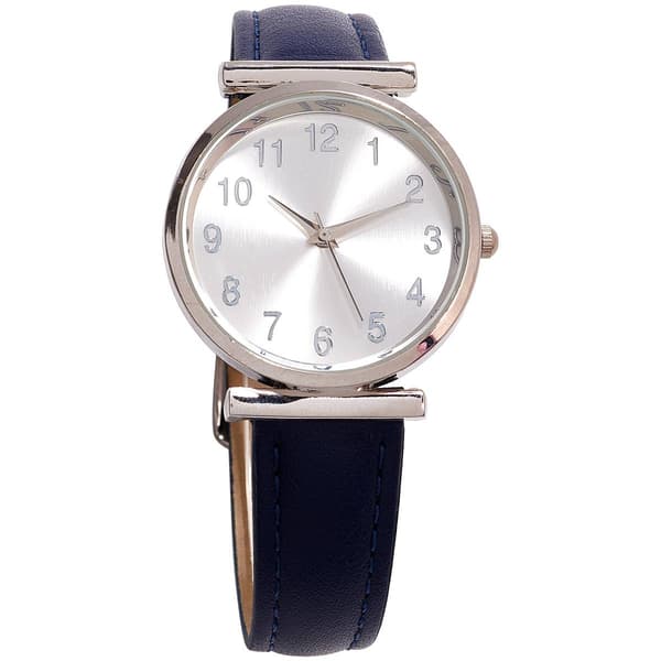 Womens Silver-Tone Sunray Dial Watch - 14948S-07-B05 - image 