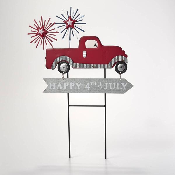 Happy 4th July Garden Stake - image 