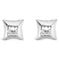 Haus of Brilliance 10kt. White Gold 1/2ctw. Diamond Stud Earrings - image 1