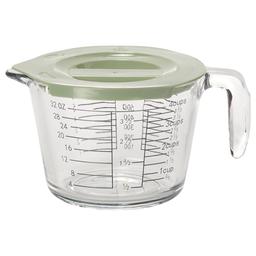 Famous Brand 4 Cup Glass Measure Cup with Lid