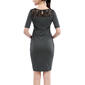 Womens Glow &amp; Grow® Lacey Knot Front Maternity Dress - image 2