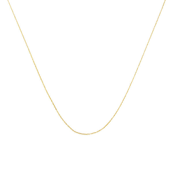 Gold Classics&#40;tm&#41; 10 kt. Yellow Gold Rope Chain Necklace - image 
