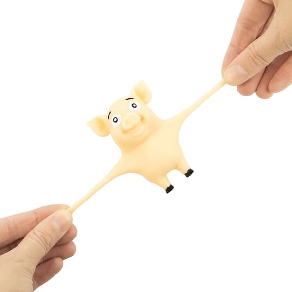 KeyCraft® Stretch ''N Smash Mini Pig Sensory Toy