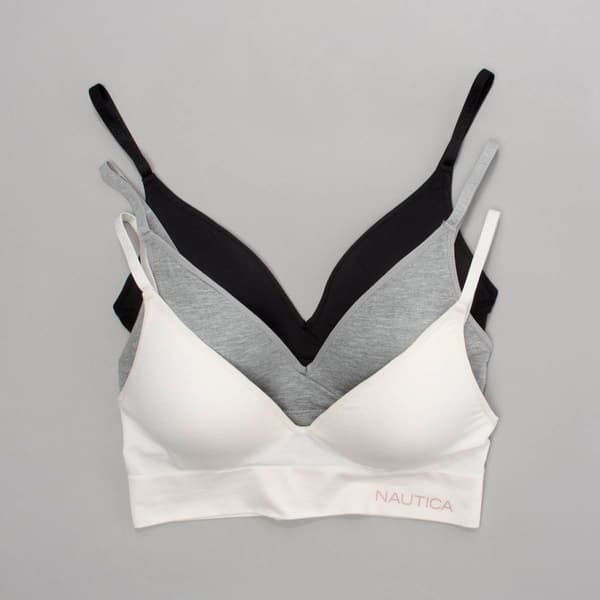 Womens Nautica 3pk. Seamless Wirefree Bra - NT6692-3PKP