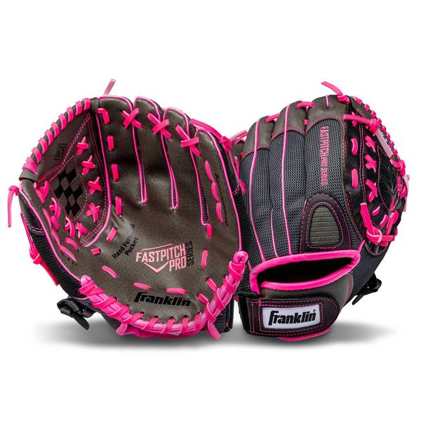 Franklin® 11in. Windmill Softball Glove-Grey/Pink