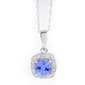 Precious Elegance&#40;tm&#41; Tanzanite & Topaz Sterling Silver Pendant - image 1