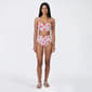 Juniors Betsey Johnson Floral Corset Set - image 2
