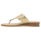 Womens Kensie Abigail Wedge Thong Sandals - image 2