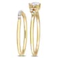 Diamond Classics™ 10kt. Gold 5/8ctw. Diamond Bridal Ring Set - image 4