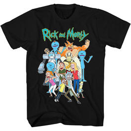 Young Mens Rick & Morty Short Sleeve Graphic Tee