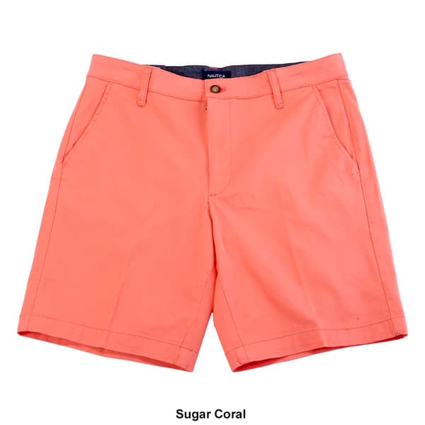 Mens Nautica Stretch Deck Shorts