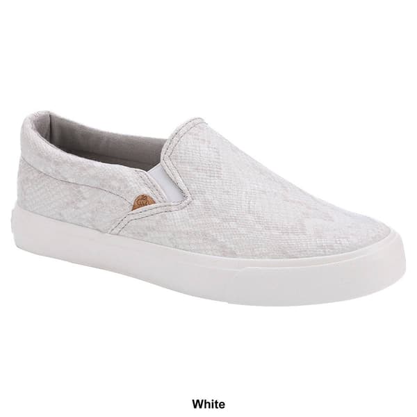 Womens LAMO Sheepskin Piper Slip-On Snakeskin Fashion Sneakers