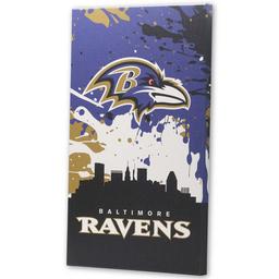 Open Road Ravens Skyline Canvas