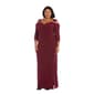 Plus Size R&M Richards Off-the-Shoulder Evening Gown - image 1