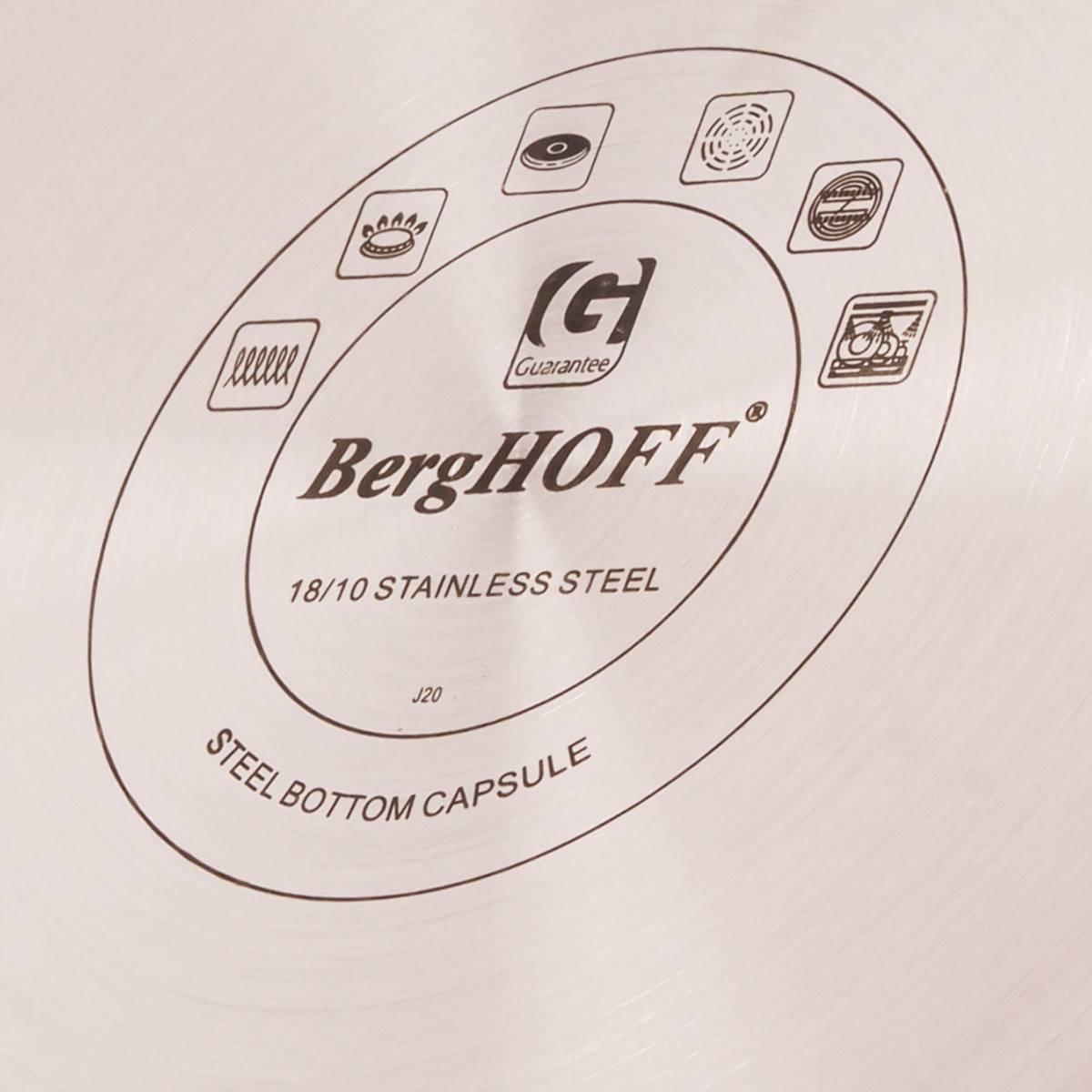 BergHOFF Ouro Gold Stainless Steel 6.25in. Saucepan w/ Glass Lid