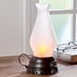 Flameless LED Glass Hurricane Lantern - image 2