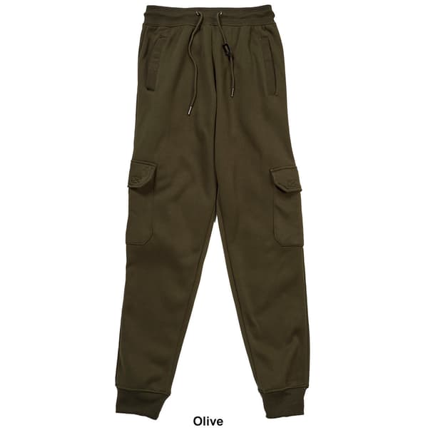 Young Mens Architect® Jean Co. Fleece Cargo Joggers