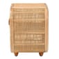 bali & pari Keita Bohemian Natural Rattan Nightstand - image 4