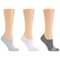 Womens Dr. Motion 3pk. Marbled Foot Liner Socks - image 1