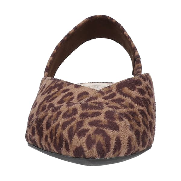 Womens Bella Vita Milla Leopard Slingback Flats