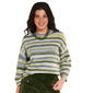 Petite Architect(R) 3/4 Sleeve Space Dye Pullover Sweater - image 1