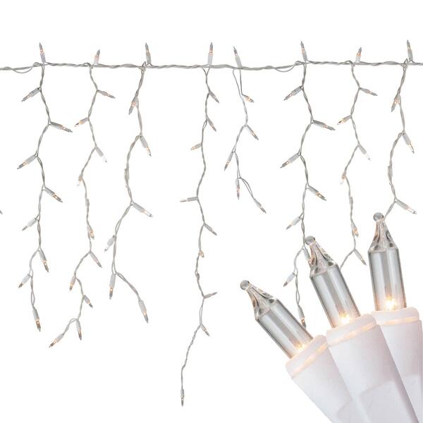 Northlight Seasonal 300ct. Clear Mini Icicle Christmas Lights - image 