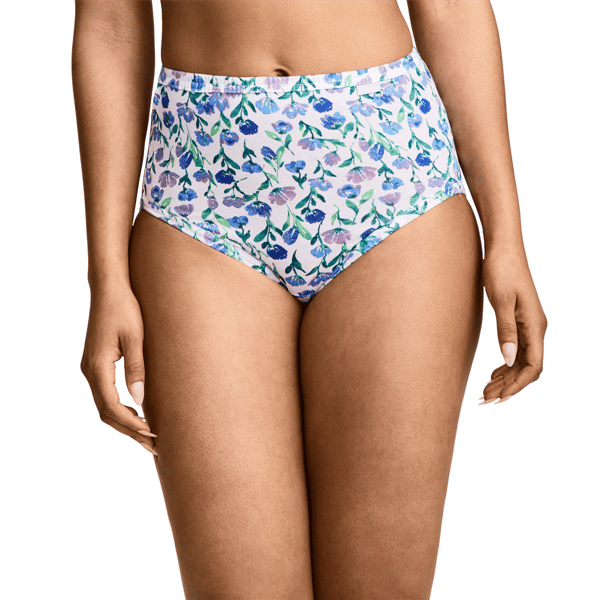 Womens Jockey® Elance® Cotton 3pk. Briefs Panties - 1486 - image 