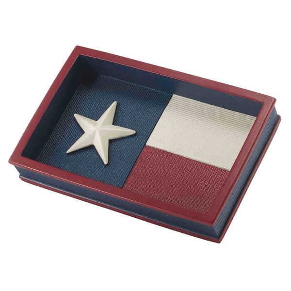 Avanti Texas Flag Soap Dish