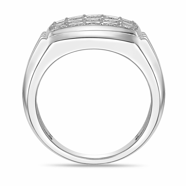 Mens Lynx 1/4ctw. Miracle Set Lab-Grown Diamond Ring - 6R33SI