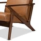 Baxton Studio Bianca Faux Leather 2pc. Lounge Chair & Ottoman Set - image 5