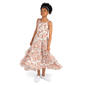 Girls (7-16) Rare Editions Floral Maxi Dress w/ Denim Vest - image 5