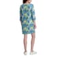 Womens Stella Parker 3/4 Sleeve Tropical UPF Shift Dress - image 3