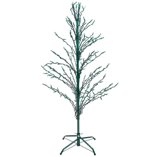 Northlight Seasonal 4ft. Pre-Lit Slim Cascade Twig Christmas Tree - image 