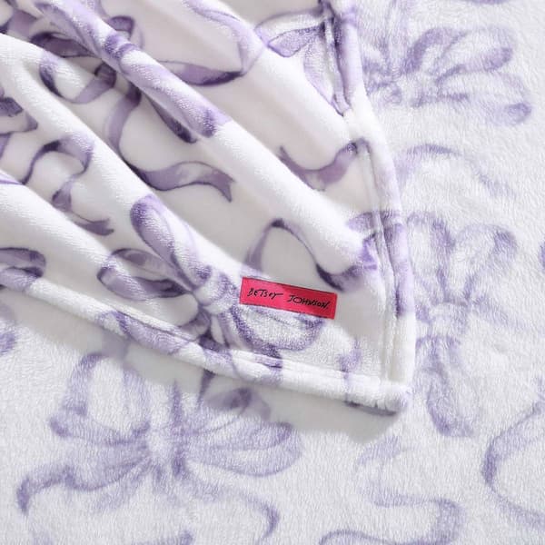 Betsey Johnson Ballet Bows Blanket