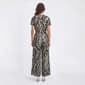 Womens Harlow & Rose Short Sleeve Vine Dot Jumpsuit - image 2