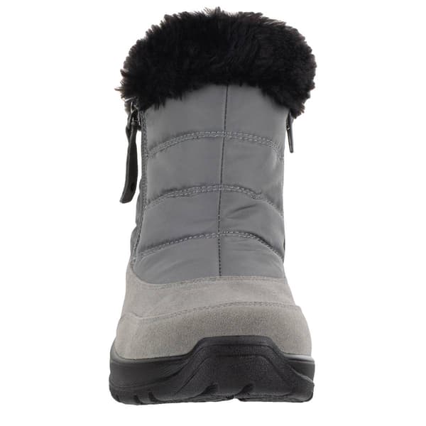 Womens Easy Street Frosty Nylon Winter Ankle Boots