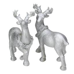 Northlight Seasonal Reindeer Christmas Figurines - Set of 2