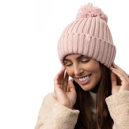 Womens Heat Holders(R) Arden Rib Roll-Up Hat