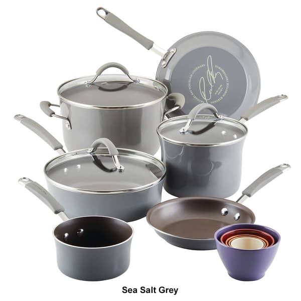 Rachael Ray 14pc. Cucina Nonstick Cookware & Measuring Cup Set