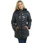 Womens Jessica Simpson 3/4 Reversible Anorak Puffer Jacket - image 1
