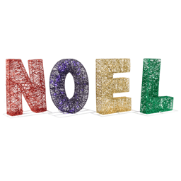 Northlight 46in. LED  "Noel" Outdoor Christmas Decoration